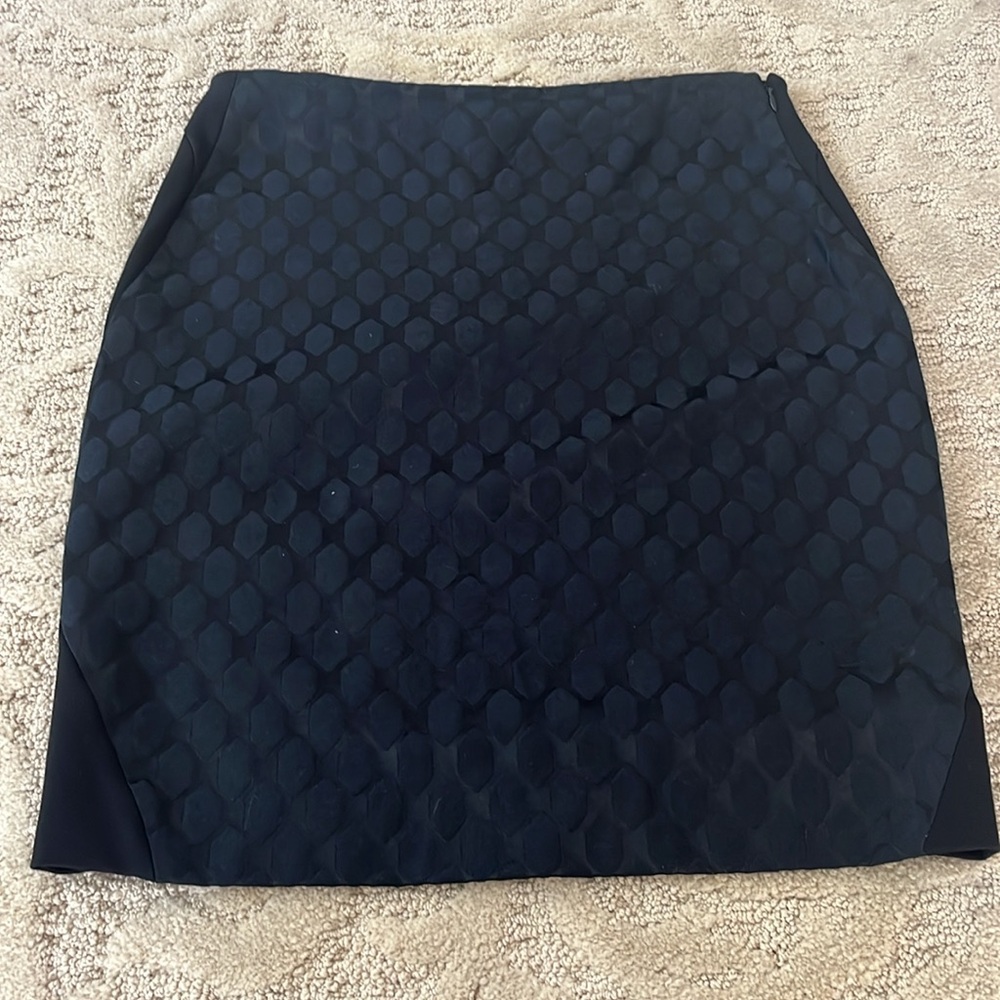 DVF Emma Black Pencil Skirt Size 10
